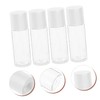 Healeved 4pcs 100ml Travel Size Bottles Refillable Leakproof Lotion Dispensers