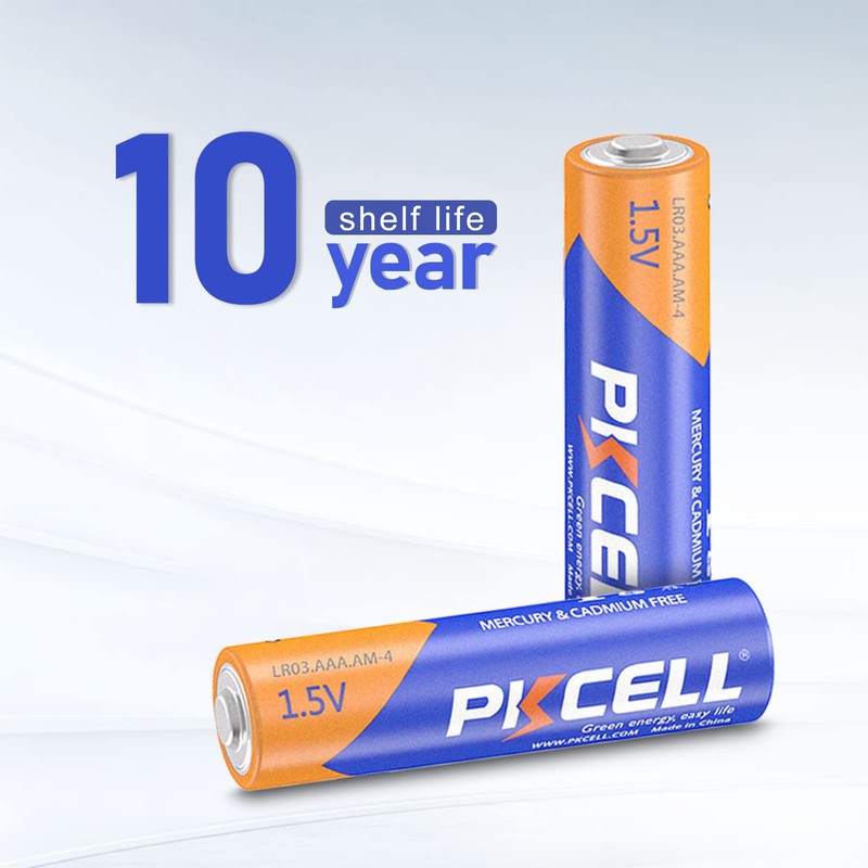 PKCELL AAA Batteries 12 Pack, Triple A Batteries, 1.5V High-Performance