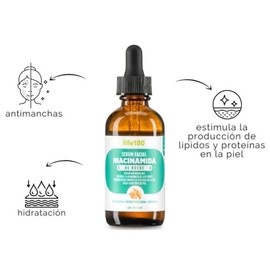 Serum Niacinamida Facial Life180 de 50ml Suero Cuidado de la Piel
