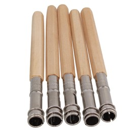 BQLZR Odd Head Art Pencil Lengthening Lengthener Pencil Extender Holder Adjustable Dual Head Art Writing Hobby Tool Color Random Pack of 5