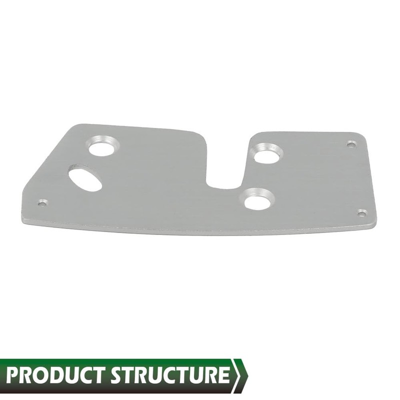 LQI Driver Door Latch Repair Reinforcement Plate Compatible with Jeep