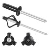 Wensilon (150 pcs) Tri-Fold Rivets Assortment 3/16 * 3/4，Tri Grip