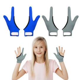 4pcs Thumb Sucking Guard Gloves Kids Anti Thumb Sucking Glove Chewy Compression Thumb Sucking Stop Nail Biting Finger Biting Glove for Kids Thumb Guard for Ages 5-12