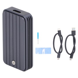 NVMe SATA SSD Enclosure 2TB 10Gbps Dual Protocol USB 3.1 Gen2 Aluminium Alloy Type C SSD Enclosure for M.2 2230