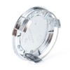 C-FUNN 4pcs 75mm/69mm Silver Car Wheel Hub Cap Cover For