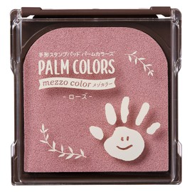 Shachihata Hand Stamp Pad PALM COLORS mezzo color Mezzo Color Rose HPS-MA/H-RP