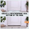 Pickmesh 4 Pcs 36 Inch Adjustable Storm Door Bottom Sweep