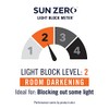 Sun Zero Barrow - Panel de Cortina para Puerta con