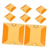 Gatuida 8pcs High Visibility Reflective Pavement Markers for Driveways and