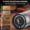 Fzaqwen Electric Salt and Pepper Grinder Set Rechargeable - Automatic