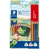 STAEDTLER Noris Colour 187 C12P1 – Set of 16 Triangular WOPEX Colouring