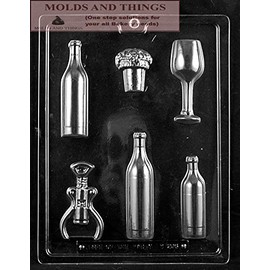 Champagne Bottle chocolate candy mold Wine Kit Chocolate Candy mold Liquor Wine Bottle Chocolate Candy mold © Molding Instruction