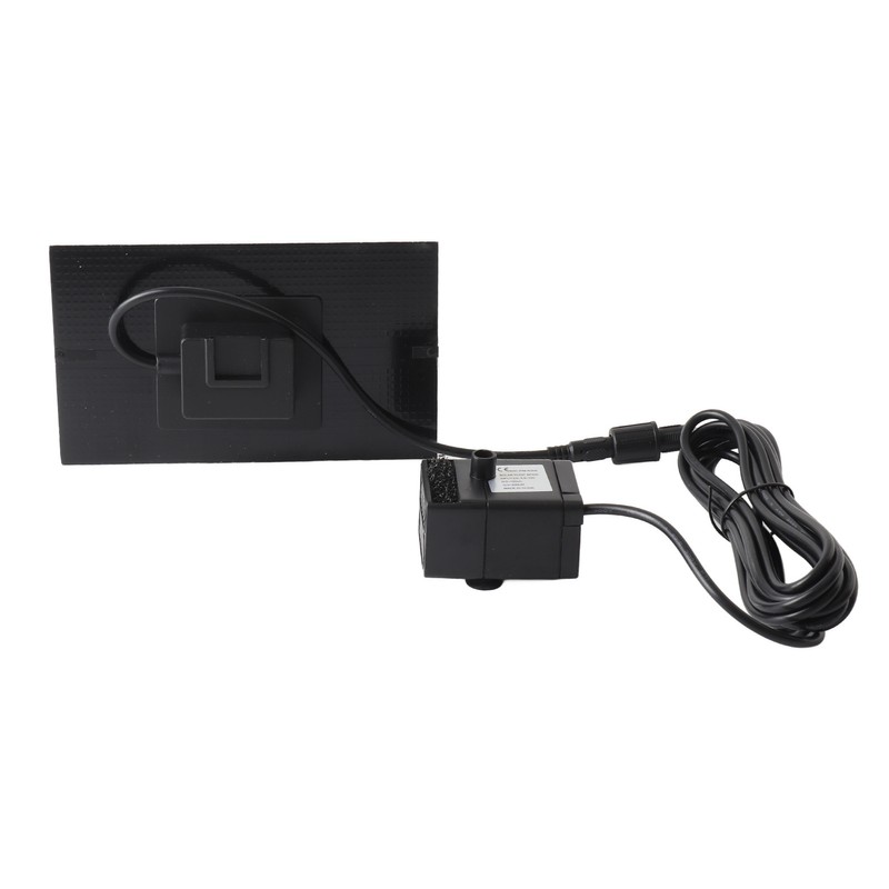 Solar Fountain Pump 5.5V 1.5W Polycrystalline Silicon Solar Panel Birdbath