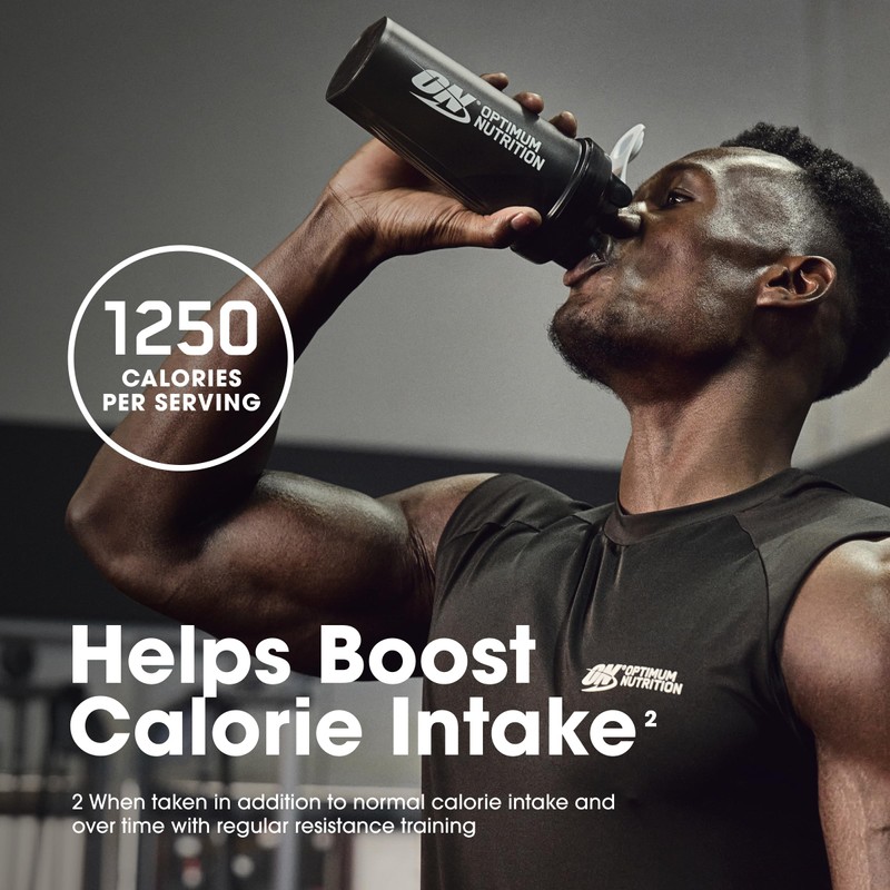 Serious Mass Strawberry Weight Gain Protein Powder | 12 lbs