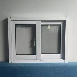화장실 미닫이창 환기창 투명 주택 유리 창문 프레임 [U. 높이 150c 너비 100c 강화] Bathroom sliding window ventilation transparent housing glass window frame [U. Height 150cm Width 100cm tempered]