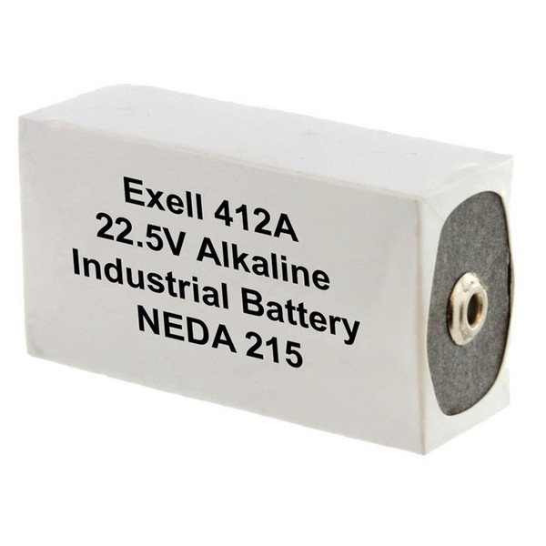 Exell Battery 412A Compatible with Regency 15F20 412 B122 BLR122 Eveready
