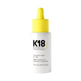 K18 Aceite Para El Cabello Reparador Molecular, Aceite Sin Peso Para Un Cabello Más Fuerte Y Saludable, Adecuado Para Todo Tipo De Cabello, 0.34 Fl Oz