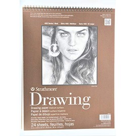 Strathmore Medium Drawing Spiral Paper Pad 11x14-24 Sheets