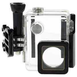 vhbw Underwater Case Compatible with GoPro Hero 3, 3+, 4 ActionCam - Waterproof Case for Underwater Recording