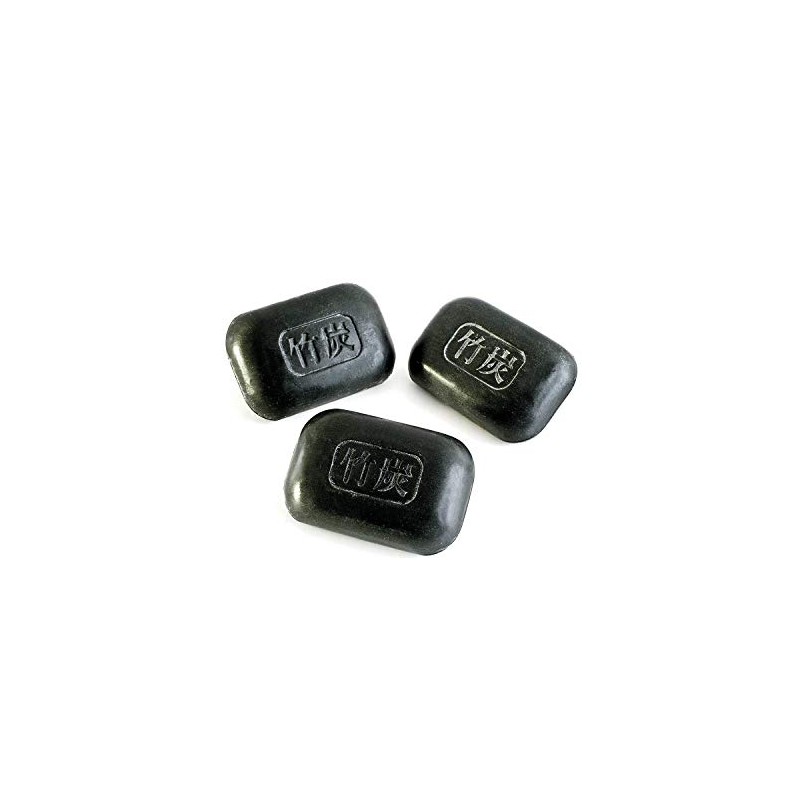 Activated Carbon Soap - Set of 3 - Mild -