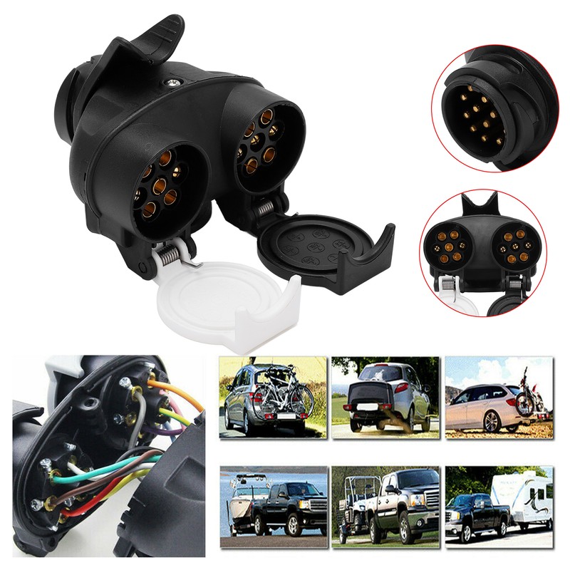 13 to 7 Pin Adapter N/S Type Waterproof Plug Socket