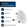 Feit Electric LED 4 Inch Recessed Lights Retrofit with E26