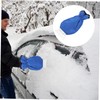 Outanaya One Car Ice Scraper Winter Snow Shovel with Brush
