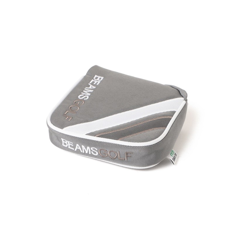 Beams Golf Double Line Putter Cover (Mallet), gray