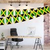 UD_G128 Jamaica 8.2 X 5.5 Inch Bunting Banner Flag 150D