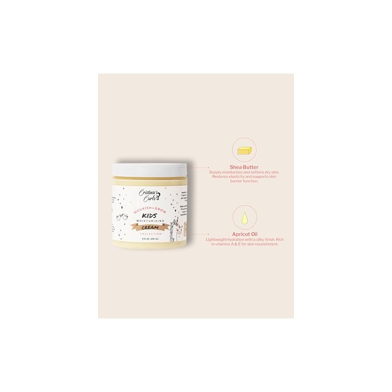 Cristina's Curls Hair Moisturizing Cream For Kids – Leave In