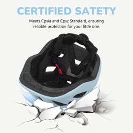 Toddler Kids Bike Helmet, Adjustable Infant Baby Bicycle Helmet for Age 3-5-8 Years Child Boys Girls, Lightweight for Multi-Sport Scooter Skateboard, 2 Sizes