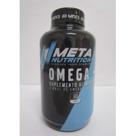 Meta Nutrition Mezcla de Proteínas y Aminoácidos Omega 3, 90 Softgels