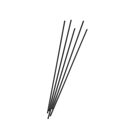 ipuro Classic Fibre Sticks black 5x - Fasersticks zum Nachfüllen für 240ml Diffusoren | Ersatzsticks für Diffusoren | Raumerfrischer, Raumduft Stäbchen | Duftstäbchen, Holzstäbchen, Schwarz