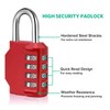 Combination Padlock Heavy Duty Lock - BeskooHome [ 2 Pack]