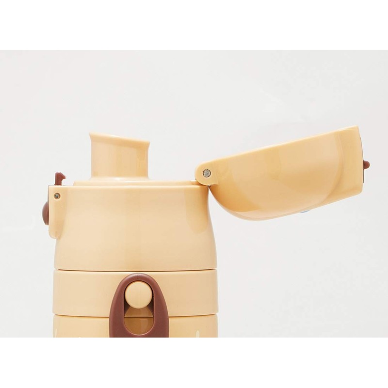 Skater SDC4-A Children's Stainless Steel Water Bottle, Direct Drinking Burger