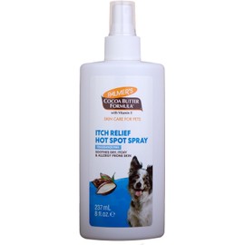 Palmer's for Pets Itch & Hot Spot Relief Spray with Cocoa Butter; Dog Skin Conditioner Spray with Vitamin E and Cocoa Butter, Skin Allergy Spray for Dogs, 8 Oz - 6 Pack