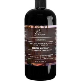 Lapew Seduction Scented Mop Soap Concentrate 36 oz | Premium Fragranced Floor Cleaner | Streak-Free | Hard Floor Cleaning Solution | Eco Friendly | Made in USA