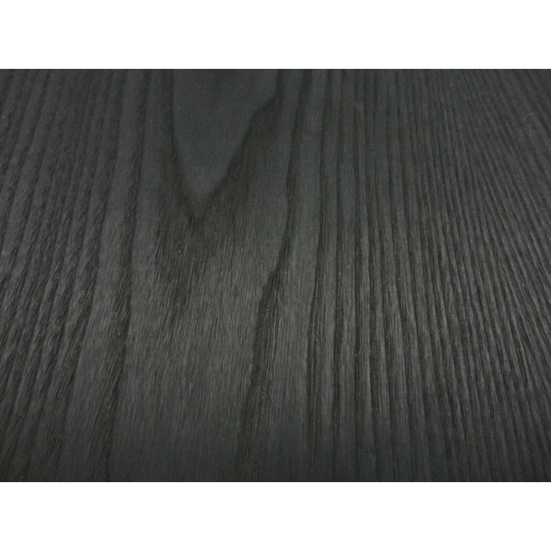 Oak Black Dyed Flat Cut Wood Veneer 24" x 24"
