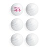 CafePress Its A Girl Retro Diamond Novelty Golf Balls (Pk