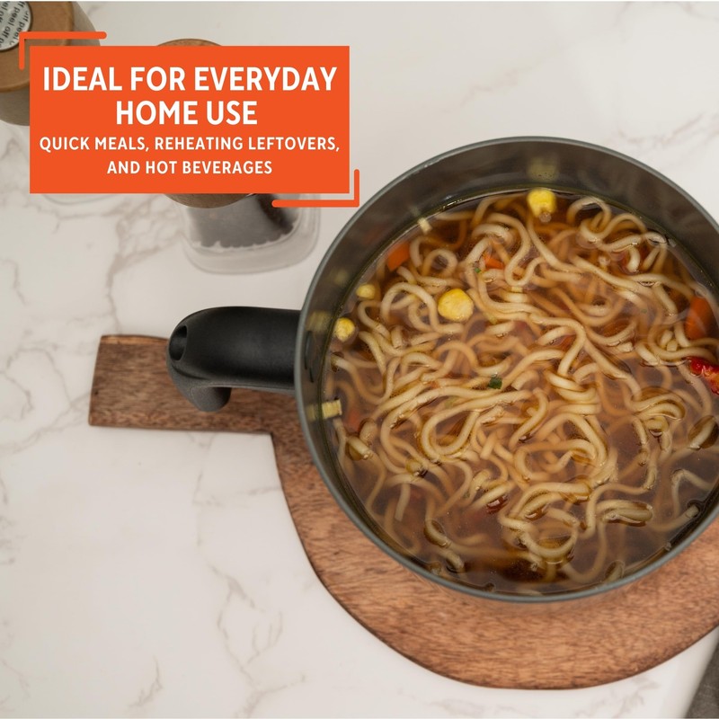 IMUSA PFAS Free 1.8 Qt Ceramic Nonstick Milk Pot with