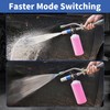 FENG PAI Pressure Washer Foam Cannon with Dual Connector Accessory