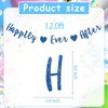 Halodete Happily Ever After Banner, Mr & Mrs Wedding Banner,