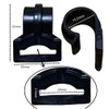 Loopunk Tent Pole Clips, 15 Pcs Tent Pole Clips 0.6
