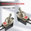 Heavy Duty Toggle Switch SPST 2 Pin ON/Off Rocker Toggle