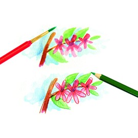 Faber-Castell Watercolor Paper Pad - 15 Sheets (9 x 12 inches)