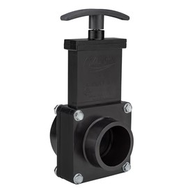Tough Grade Blackwater Waste Valve | RV Tank Valve | Heavy-Duty ABS Plastic | Corrosion-Resistant | Leak-Proof Fit – Compatible with Standard RV Blackwater Systems | No Cap Included (1.5")