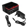 Operitacx Multi Function Hard Drive Docking Station Hub Dual Bay
