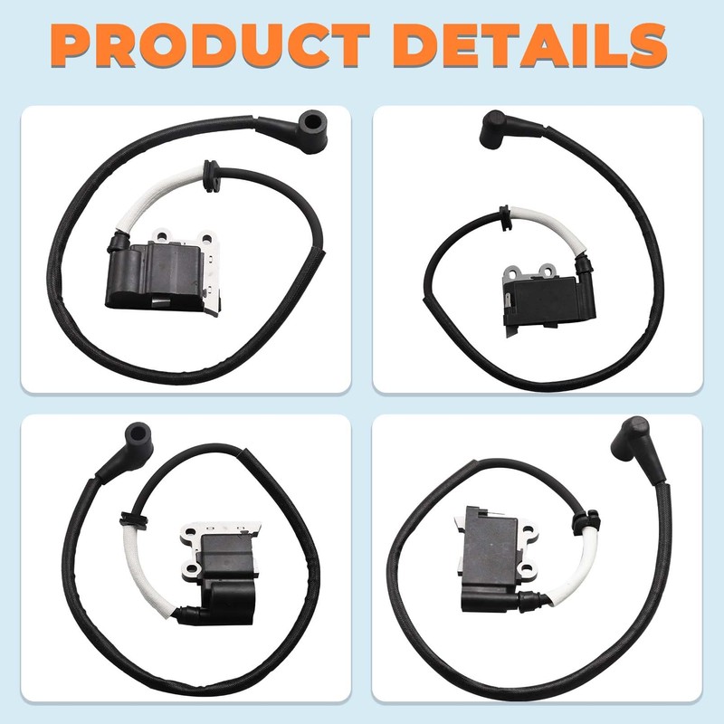 Hyceker 502846401 Ignition Coil Module for Husqvarna 150BT 150BF 350BT