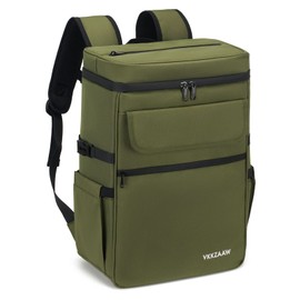 VKKZAAW Backpack Cooler Insulated Leak Proof 36 Cans,Cooler Backpack Insulated Waterproof for Men Women Beach Camping Lightweight Cooler