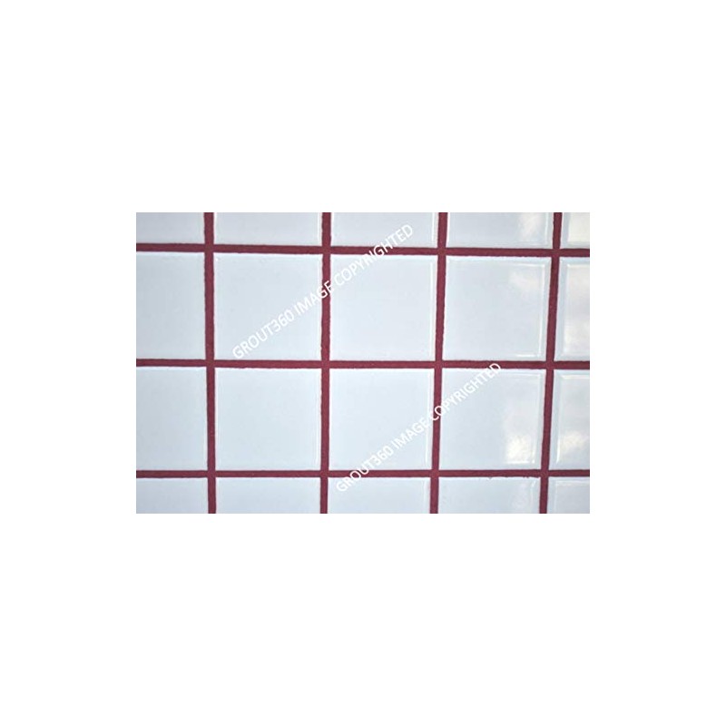 Grout 360 Wine Red Sanded Tile Grout for Tile Installation